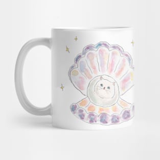 Pearl Cat Mug